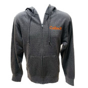 grey Caltech Full zip Sweatshirt